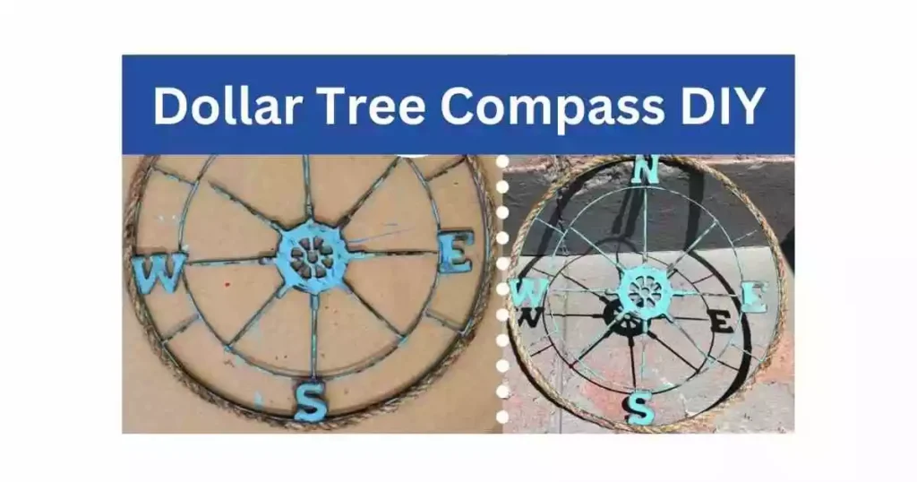 Dollar Tree Compass DIY